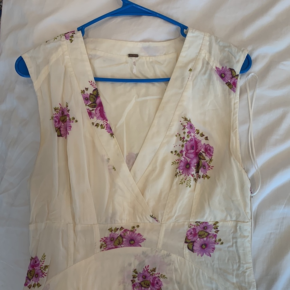 Free People high-low floral dress